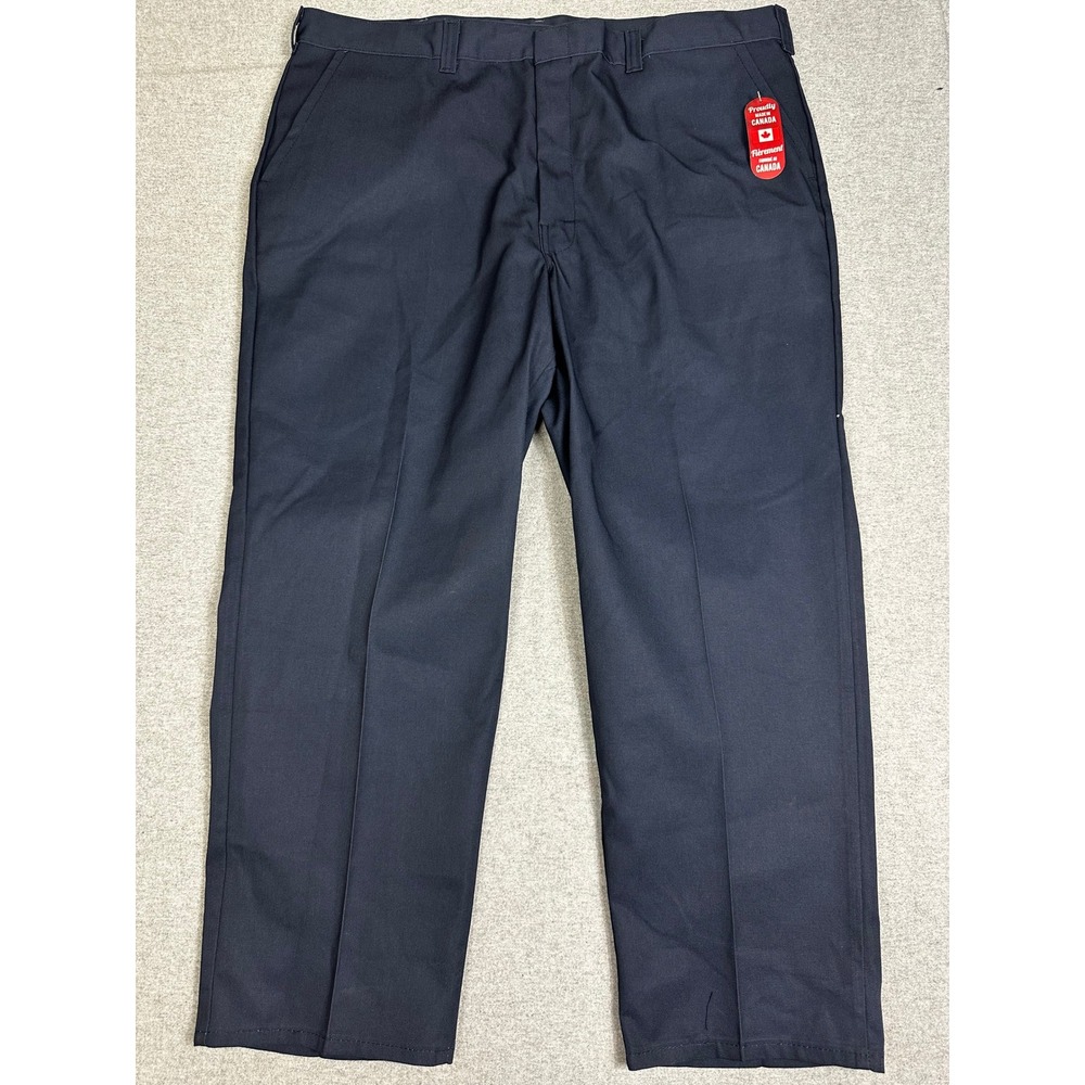 NWT Big Bill Work Pants Mens 46x30 Navy Blue Regular Fit Stain Release 1947